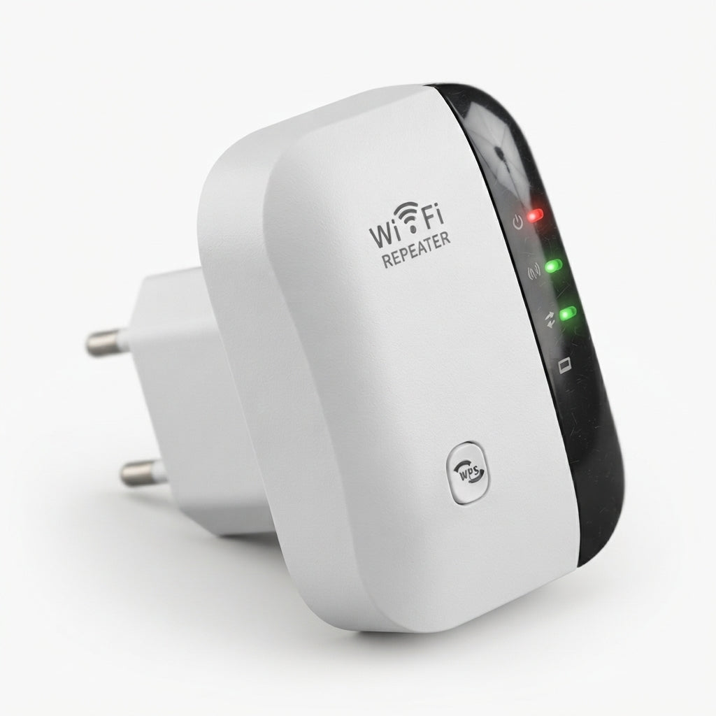Amplificador de Señal Wi-Fi 300 Mbps | Cobertura Total Sin Cables