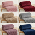 Cobija Luxury Velvet 3D Premium – Ultra Suave, Acanalada y Abullonada 198 × 210 cm ✨