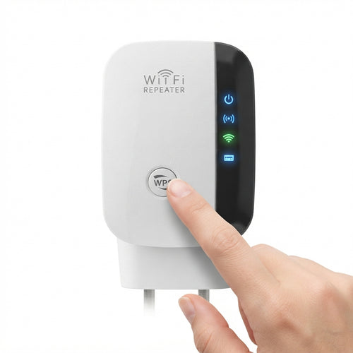 Amplificador de Señal Wi-Fi 300 Mbps | Cobertura Total Sin Cables