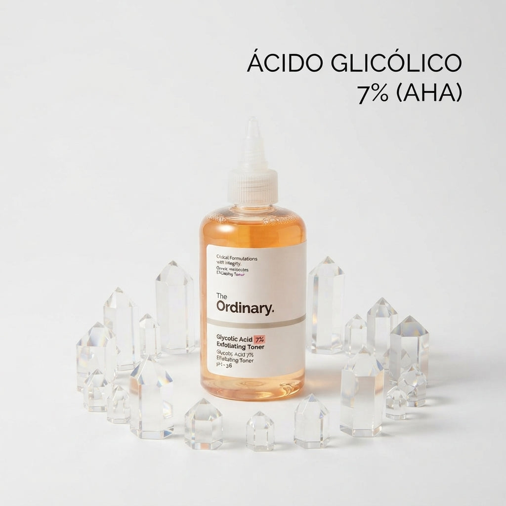 Tónico Exfoliante Ácido Glicólico 7% - The Ordinary - Comienza tu Cambio, Tratamiento Multiusos.