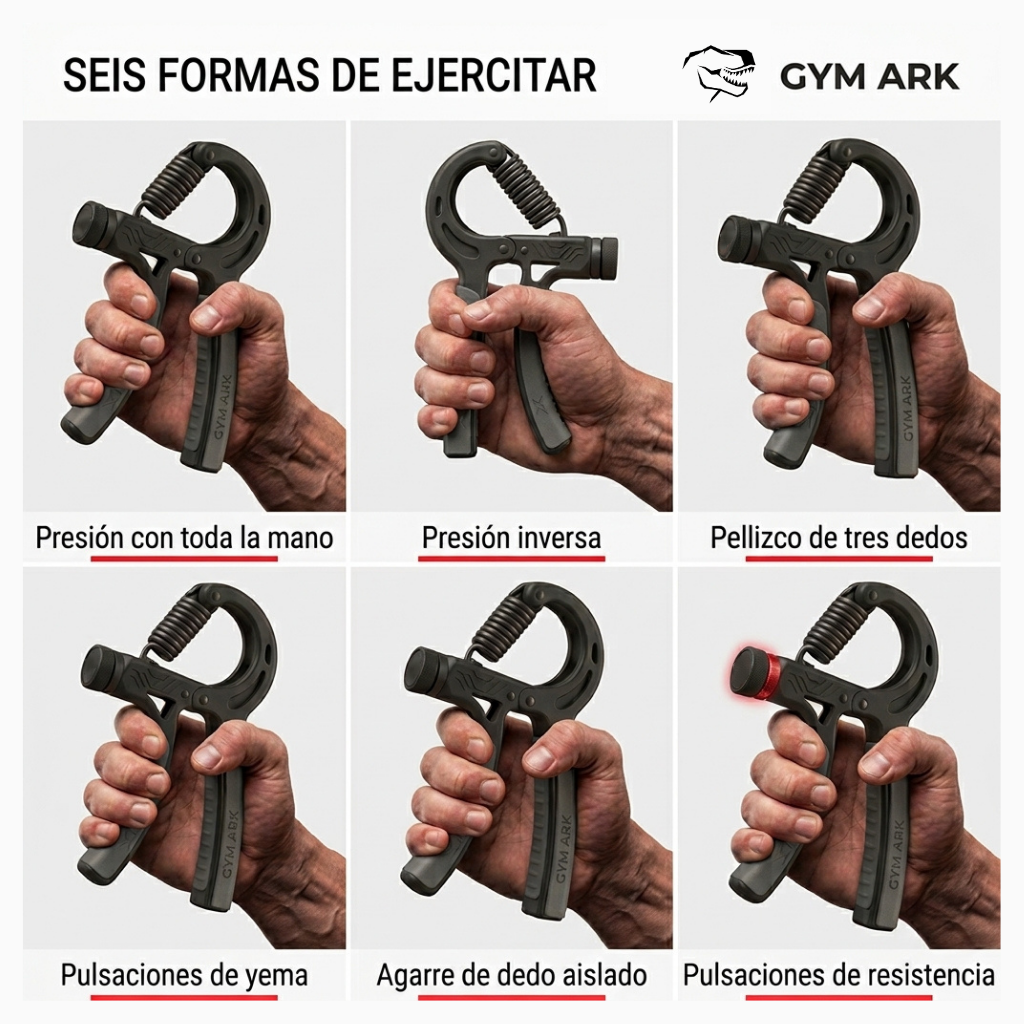 Entrenador de Agarre - Fortalecedor de Muñeca